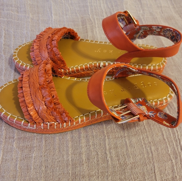 Copper Key Sunkissed Sandals, Size 10M - Picture 5 of 6